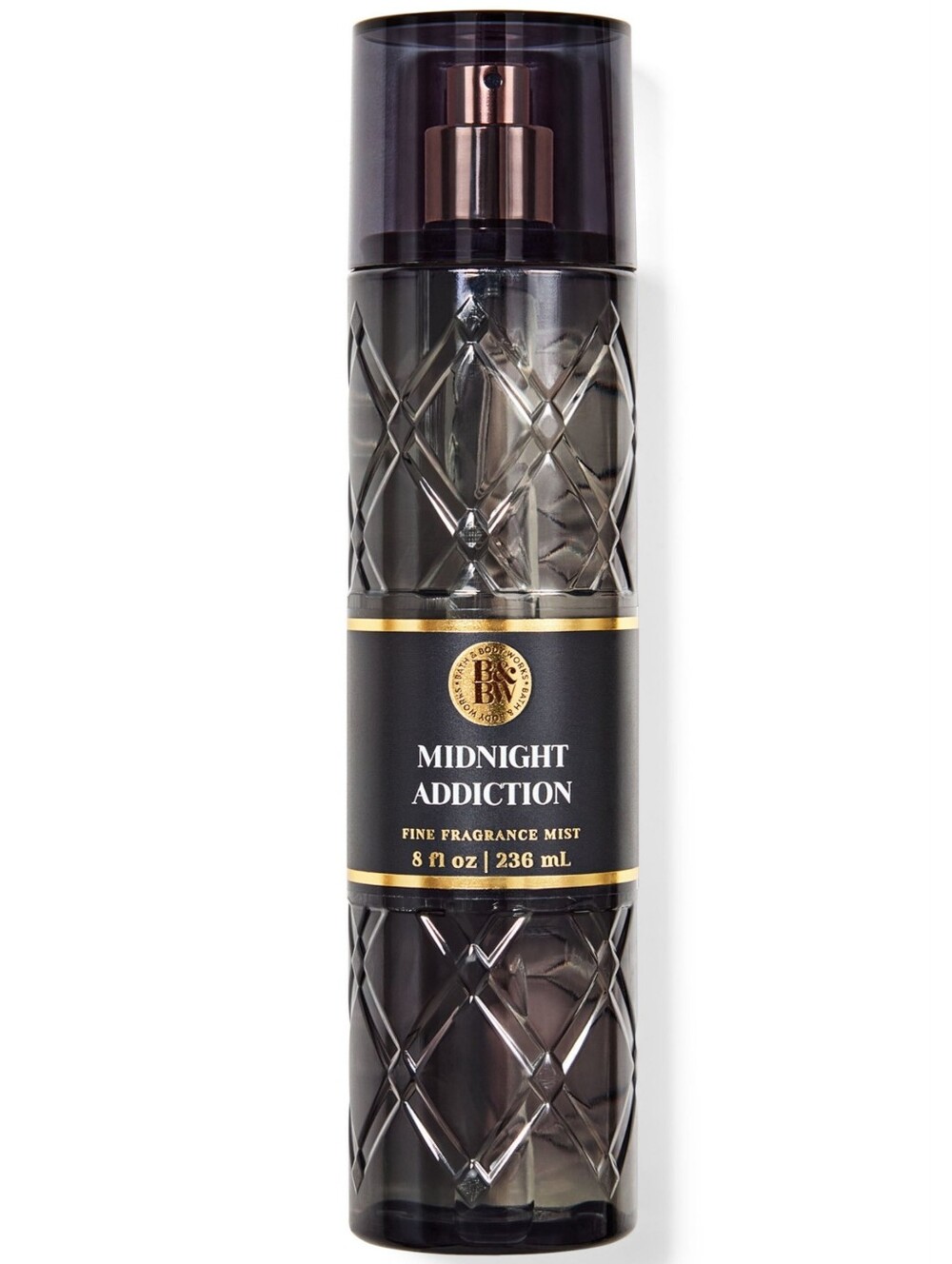 Bath & Body Works Midnight Addiction Fine Fragrance Body Mist 8oz NEW Rare